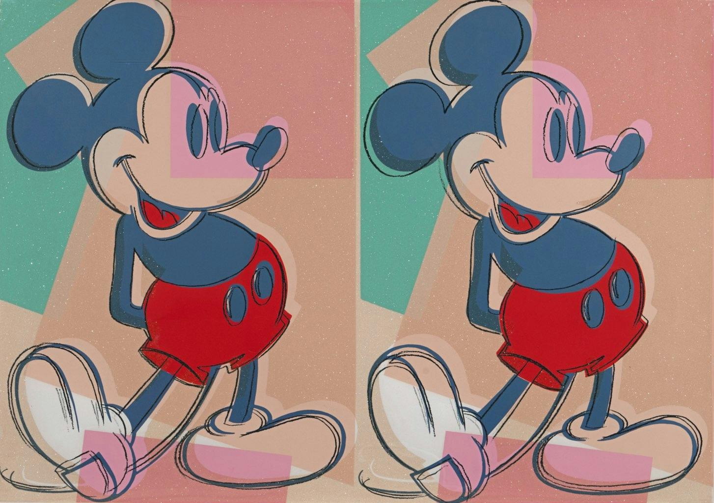 Photo of Double Mickey (1981) by Andy Warhol