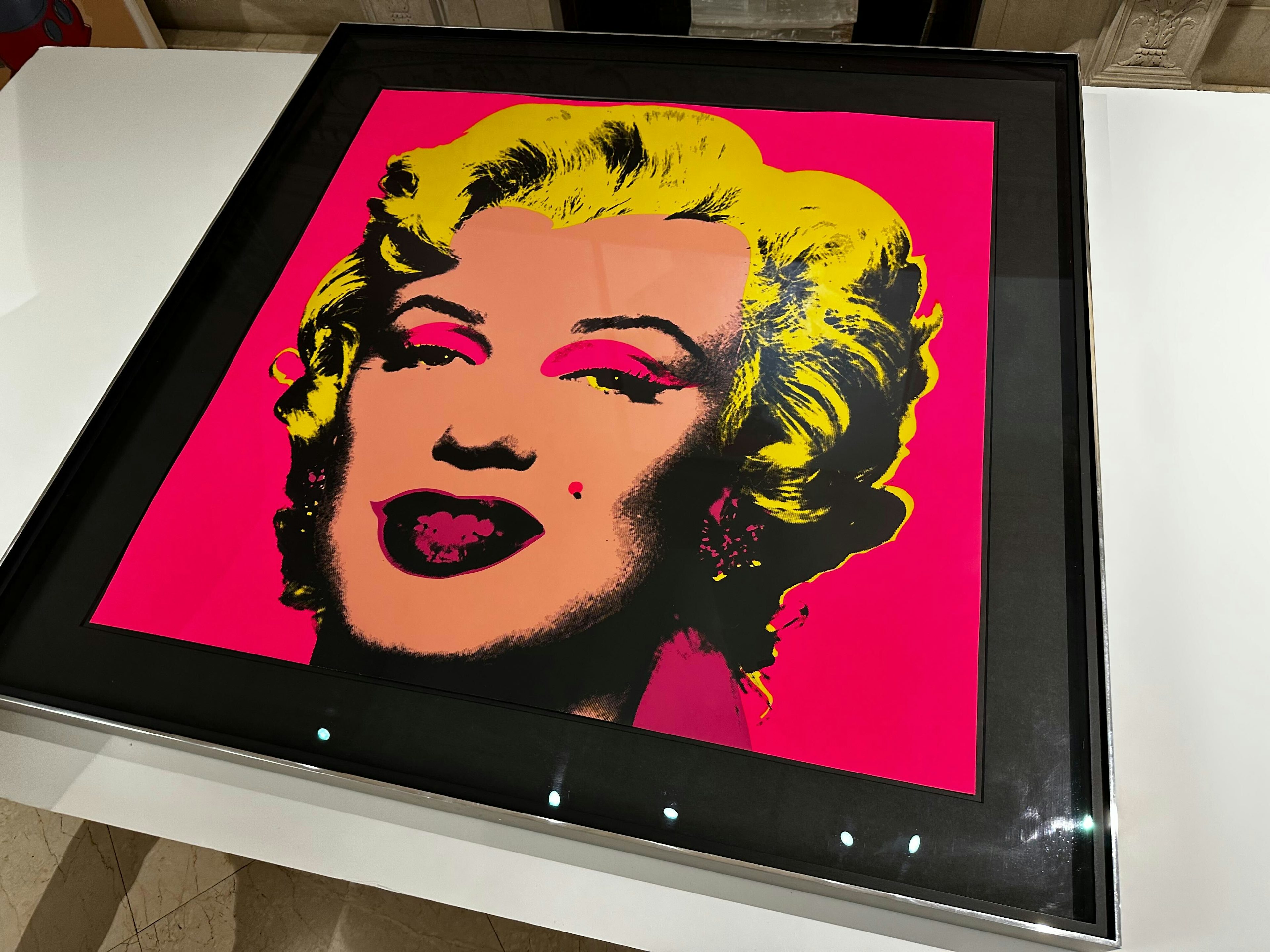 Andy Warhol's Marilyn Monroe (display second angle