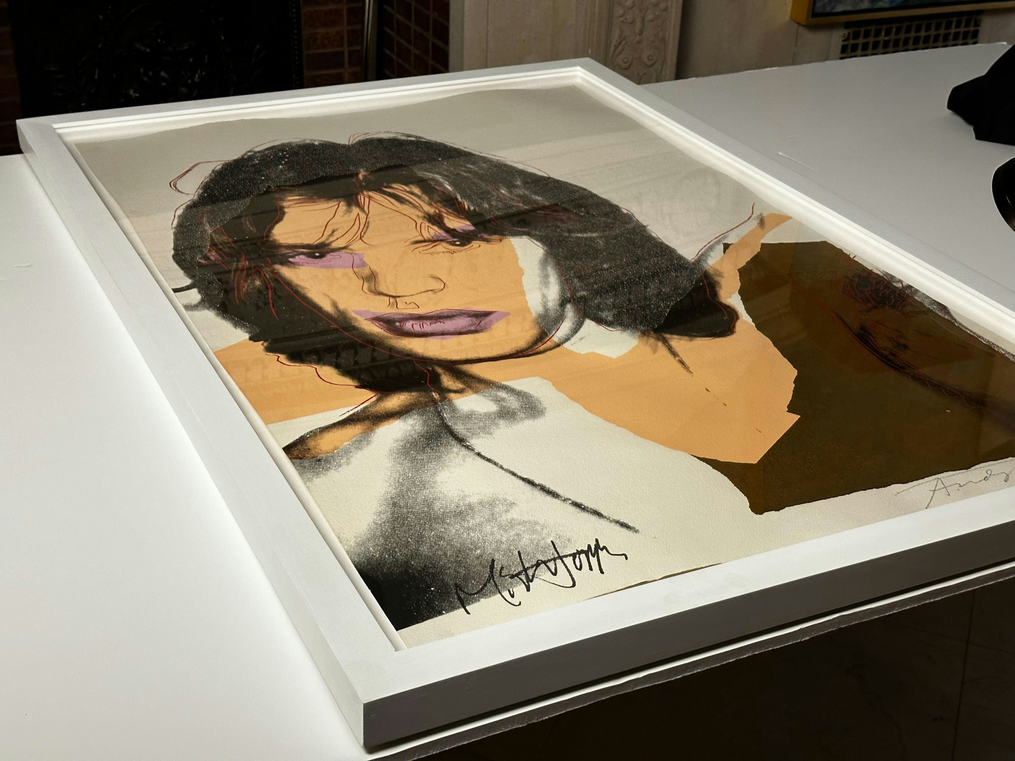 Andy Warhol's Mick Jagger (display)