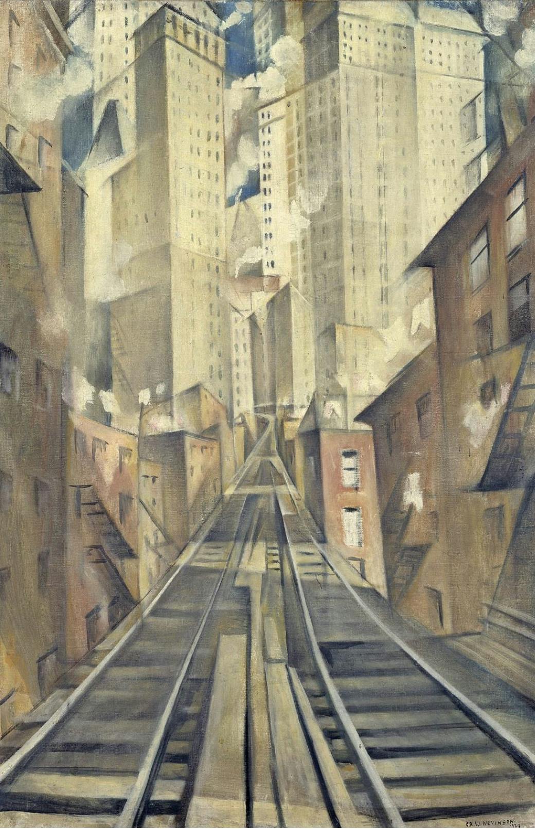 The Soul of the Soulless City by Christopher Richard Wynne Nevinson