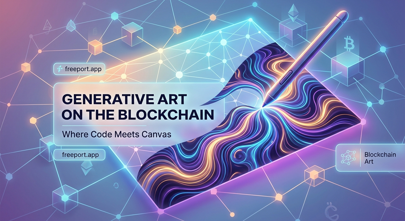 Generative Art on the Blockchain: Where Code Meets Canvas - Illustration 1