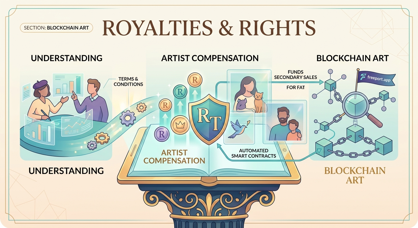 Royalties and Rights: Understanding Artist Compensation in Blockchain Art - Illustration 2