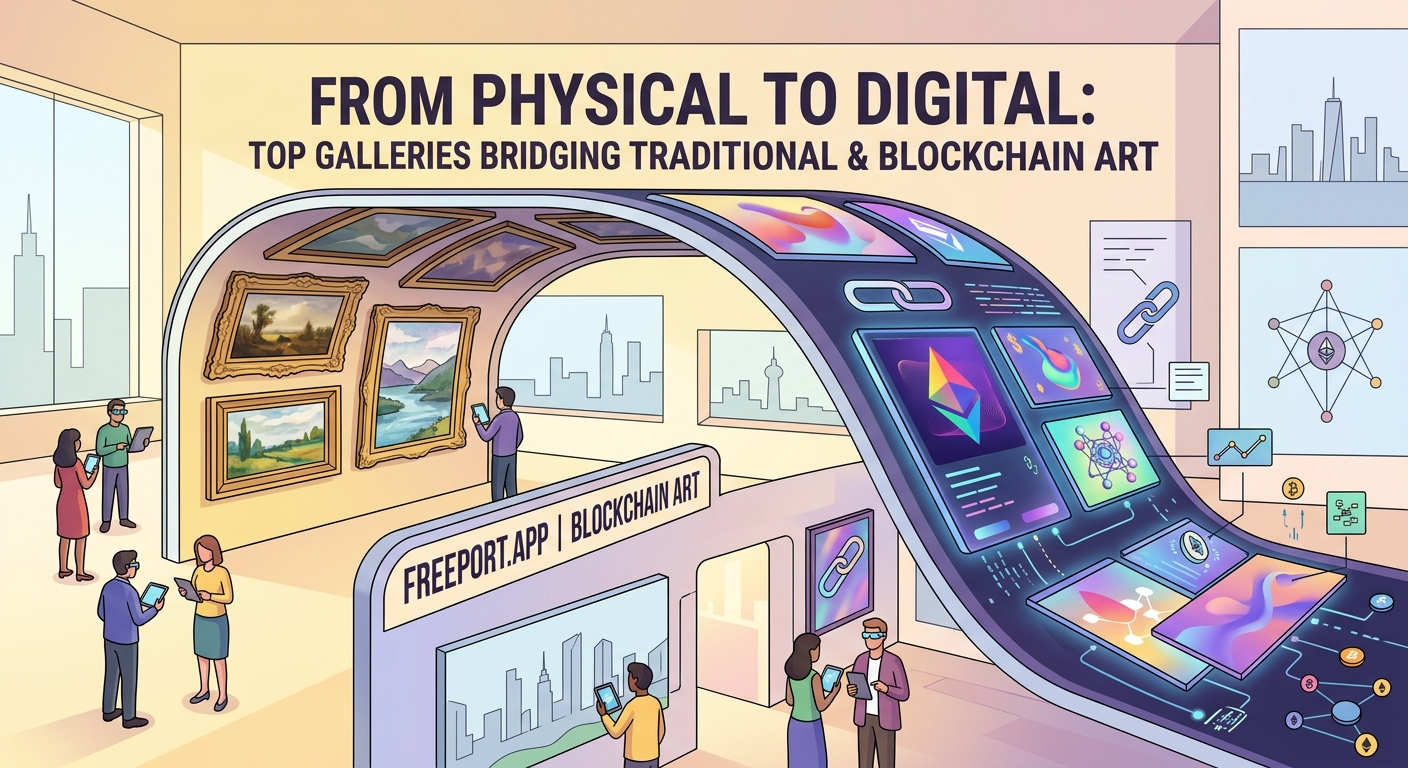 From Physical to Digital: Top Galleries Bridging Traditional and Blockchain Art - Illustration 1