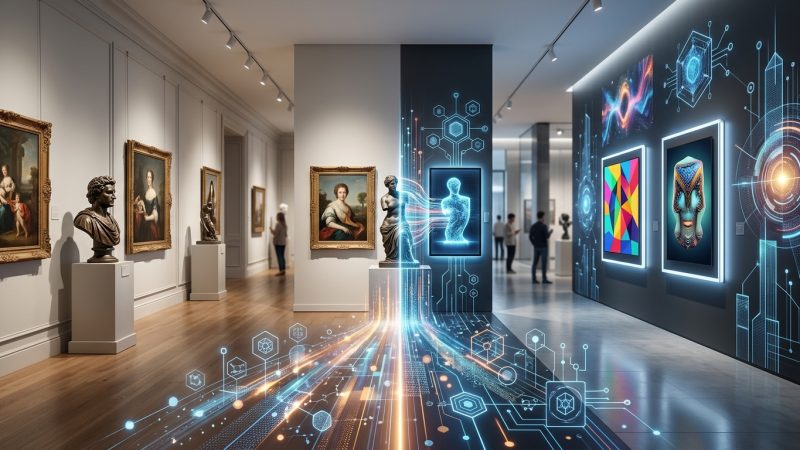 From Physical to Digital: Top Galleries Bridging Traditional and Blockchain Art