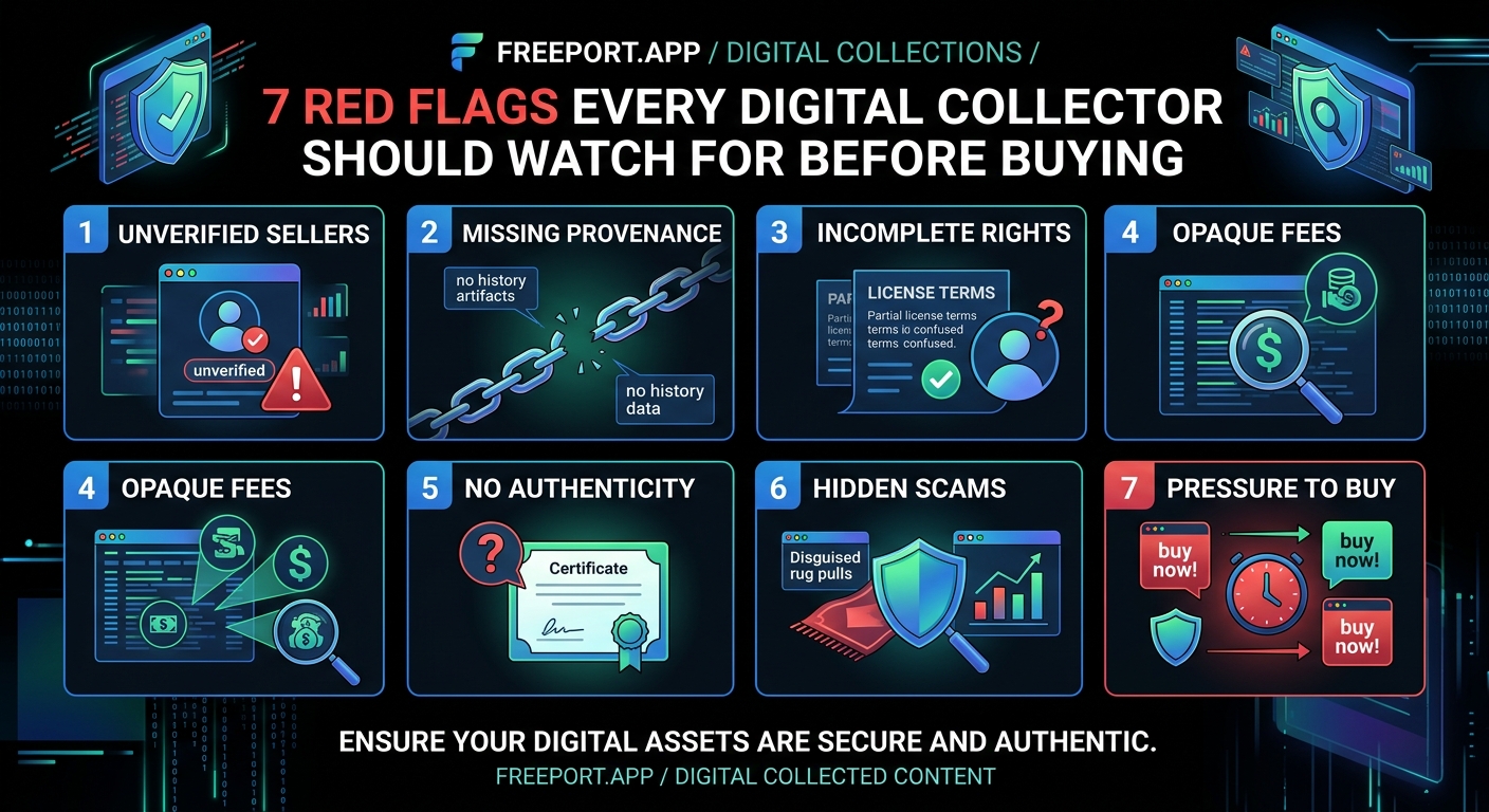 7 Red Flags Every Digital Collector Should Watch For Before Buying - Illustration 1