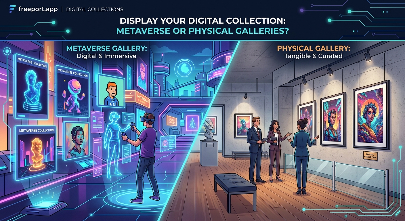 Should You Display Your Digital Collection in the Metaverse or Physical Galleries? - Illustration 2