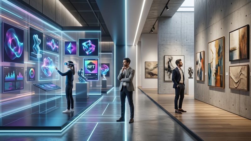 Should You Display Your Digital Collection in the Metaverse or Physical Galleries?