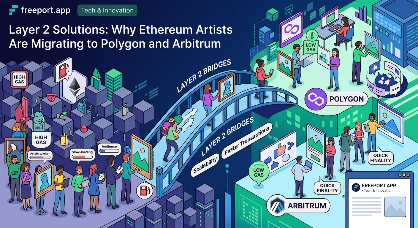 Layer 2 Solutions: Why Ethereum Artists Are Migrating to Polygon and Arbitrum - Illustration 2