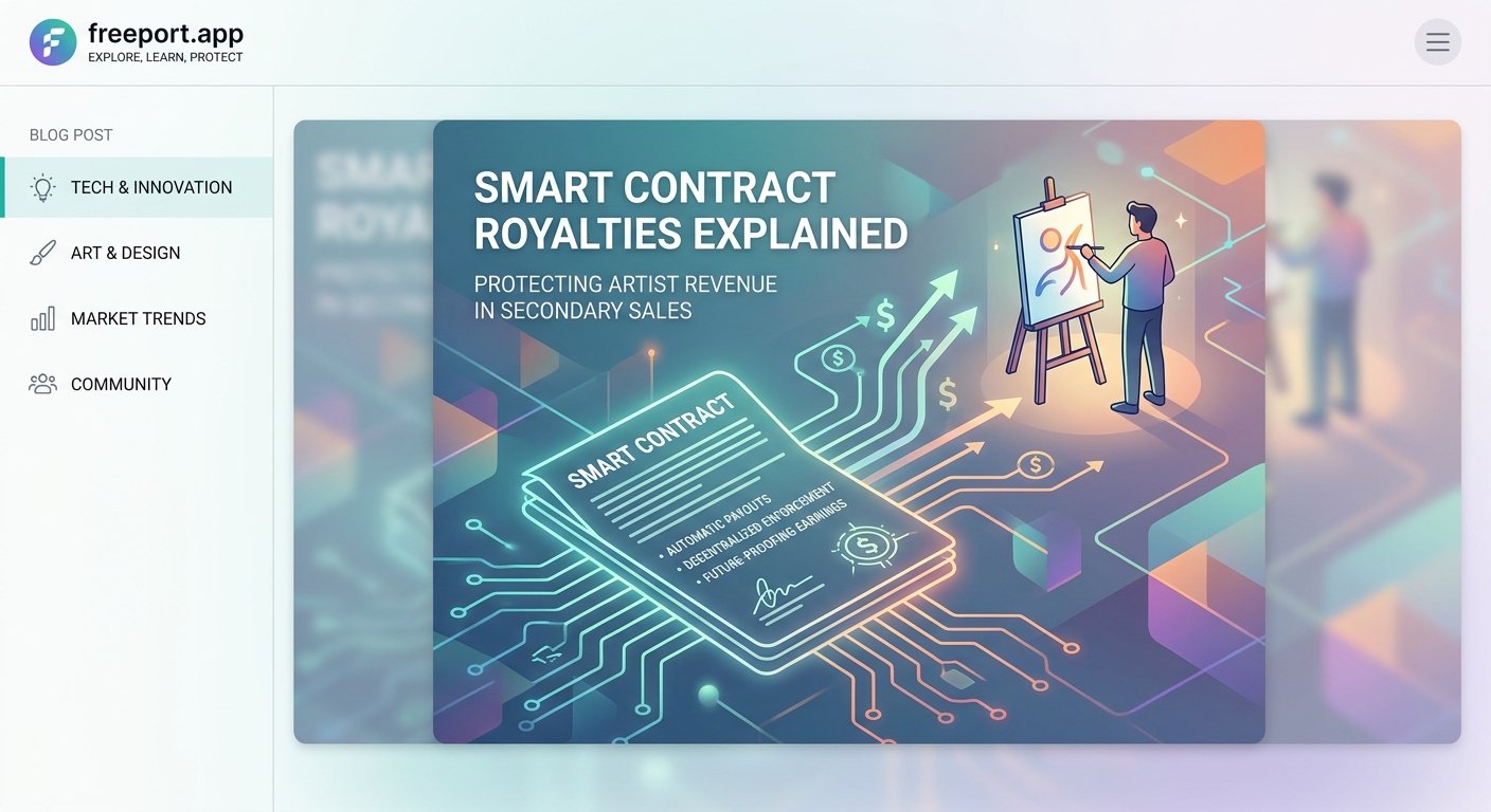 Smart Contract Royalties Explained: Protecting Artist Revenue in Secondary Sales - Illustration 3