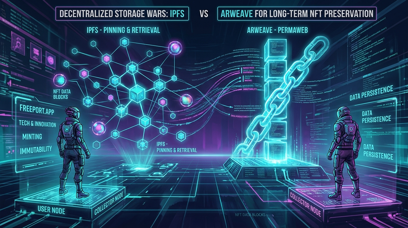 Decentralized Storage Wars: IPFS vs Arweave for Long-Term NFT Preservation - Illustration 2