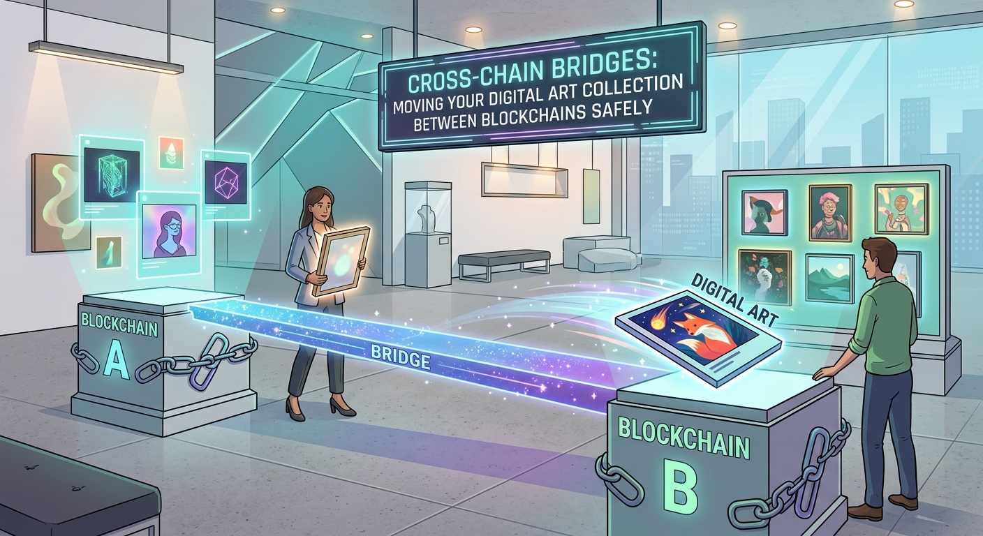 Cross-Chain Bridges: Moving Your Digital Art Collection Between Blockchains Safely - Illustration 2