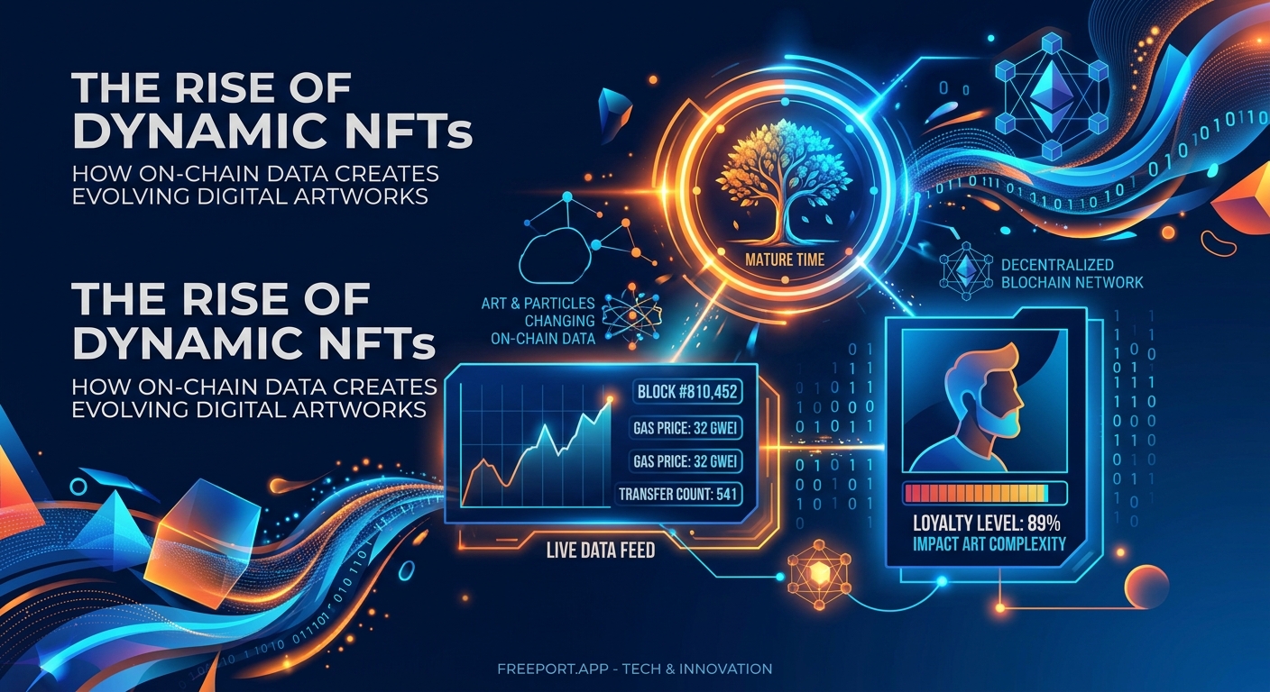 The Rise of Dynamic NFTs: How On-Chain Data Creates Evolving Digital Artworks - Illustration 2