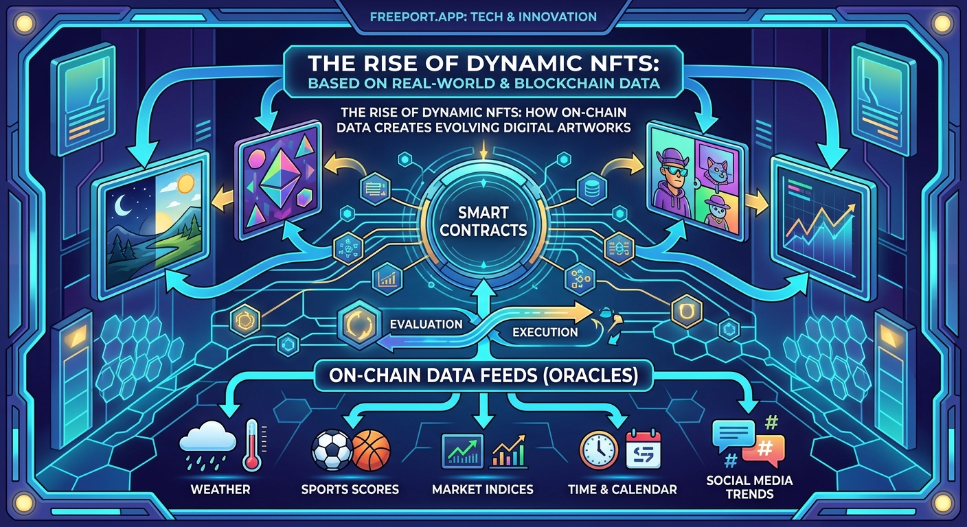 The Rise of Dynamic NFTs: How On-Chain Data Creates Evolving Digital Artworks - Illustration 4