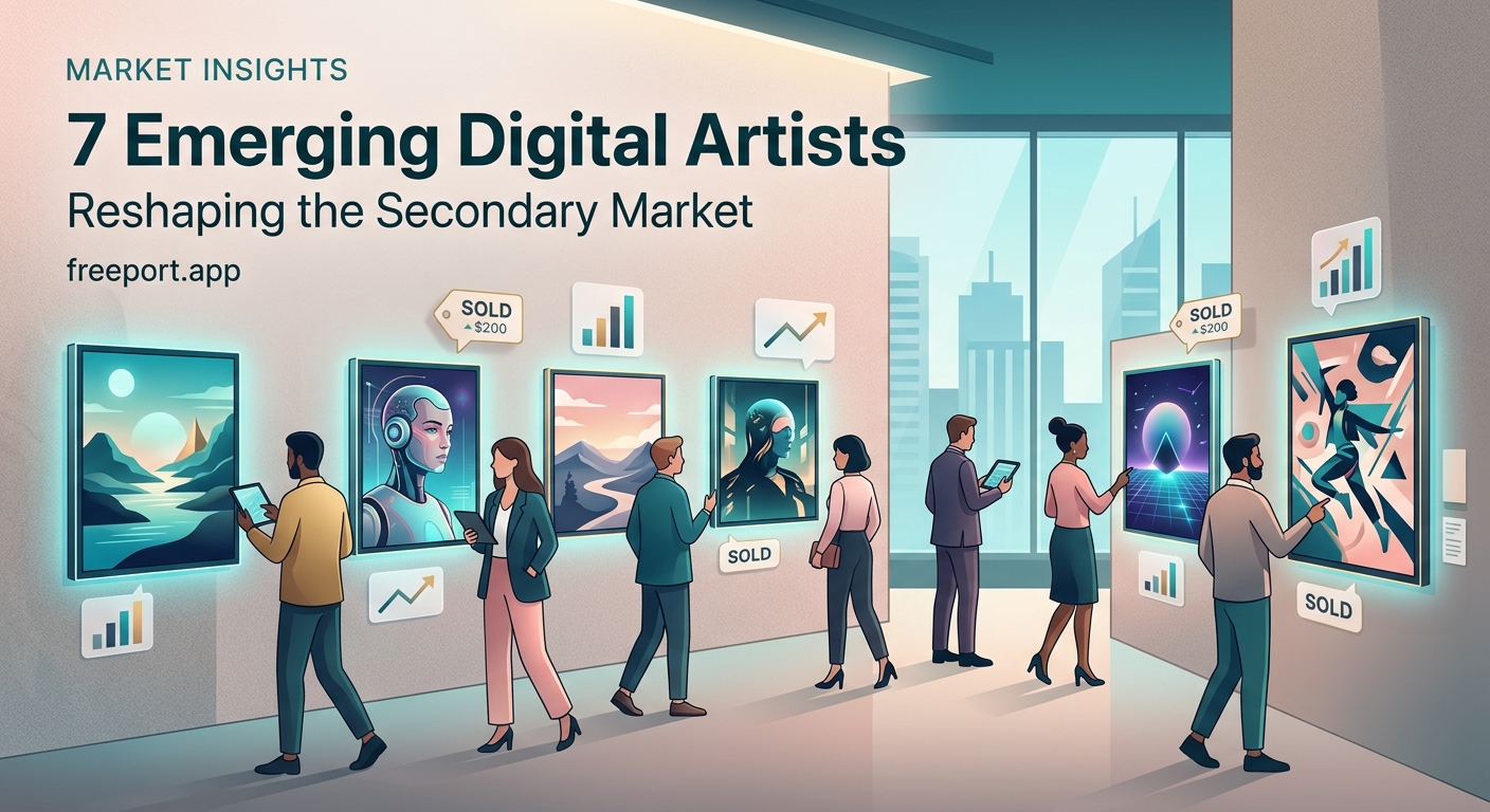 7 Emerging Digital Artists Whose Work Is Reshaping the Secondary Market - Illustration 1