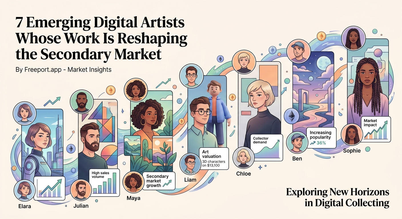 7 Emerging Digital Artists Whose Work Is Reshaping the Secondary Market - Illustration 3