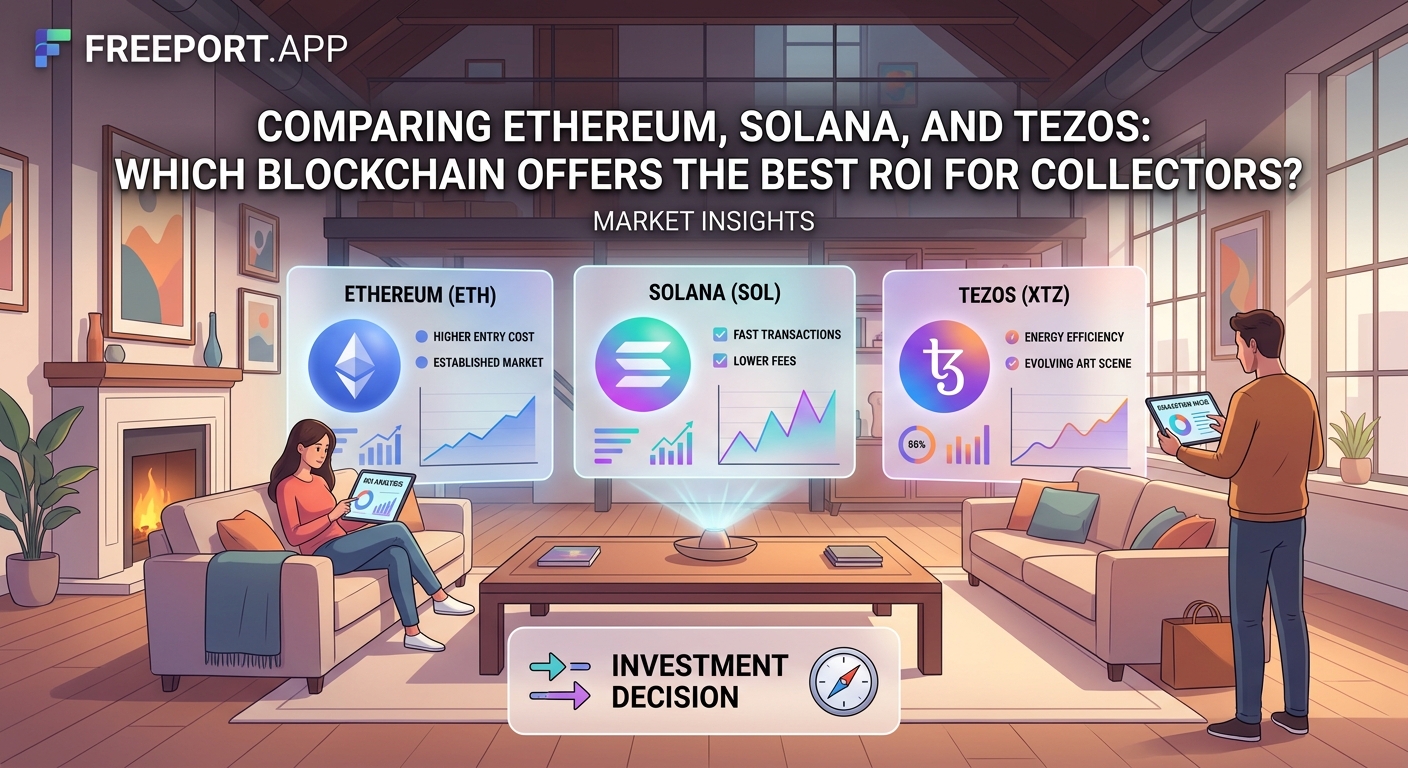 Comparing Ethereum, Solana, and Tezos: Which Blockchain Offers the Best ROI for Collectors - Illustration 2