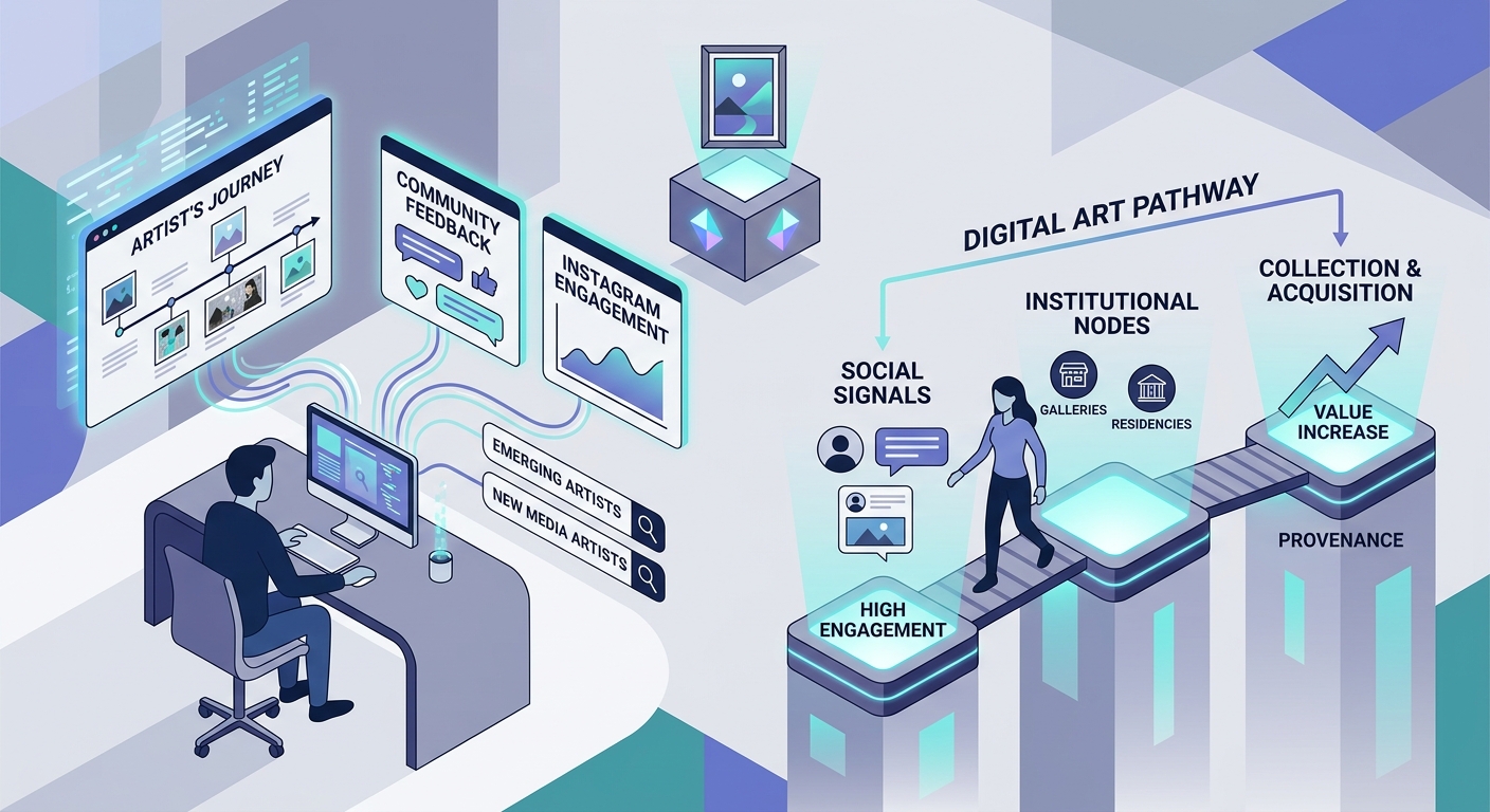 How to Research Emerging Digital Artists Worth Collecting - Illustration 1