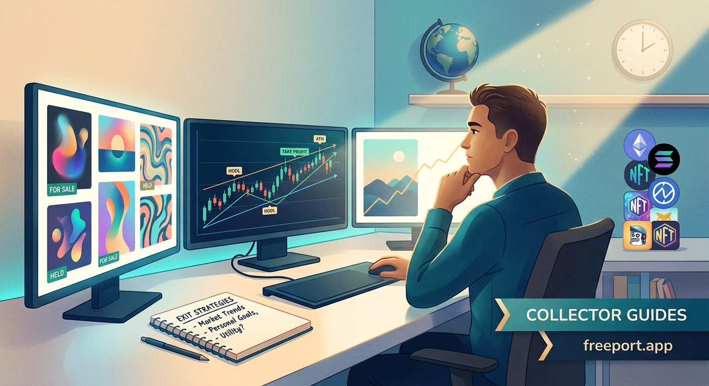 When to Hold and When to Sell: Exit Strategies for NFT Collectors - Illustration 1