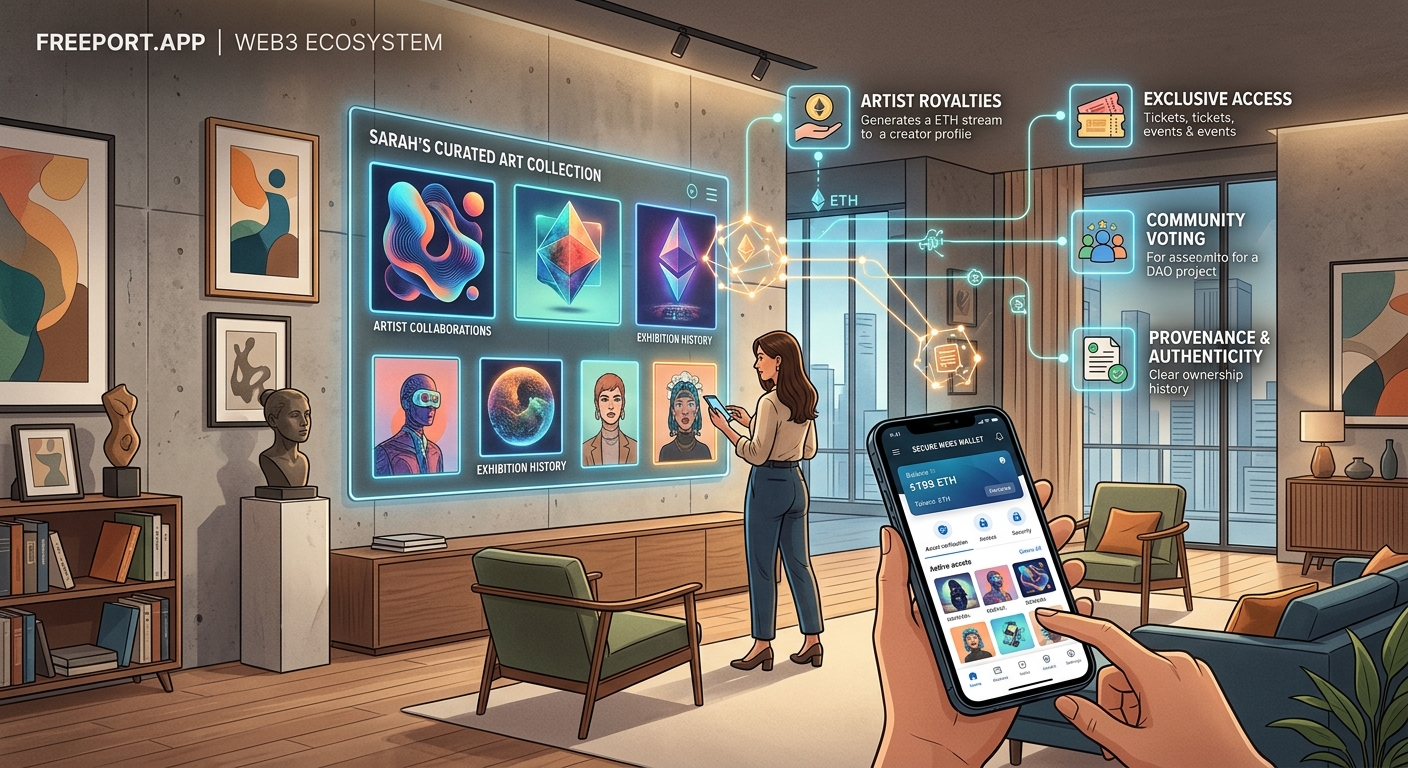 Why Web3 Wallets Are More Than Just Crypto Storage for Art Collectors - Illustration 1