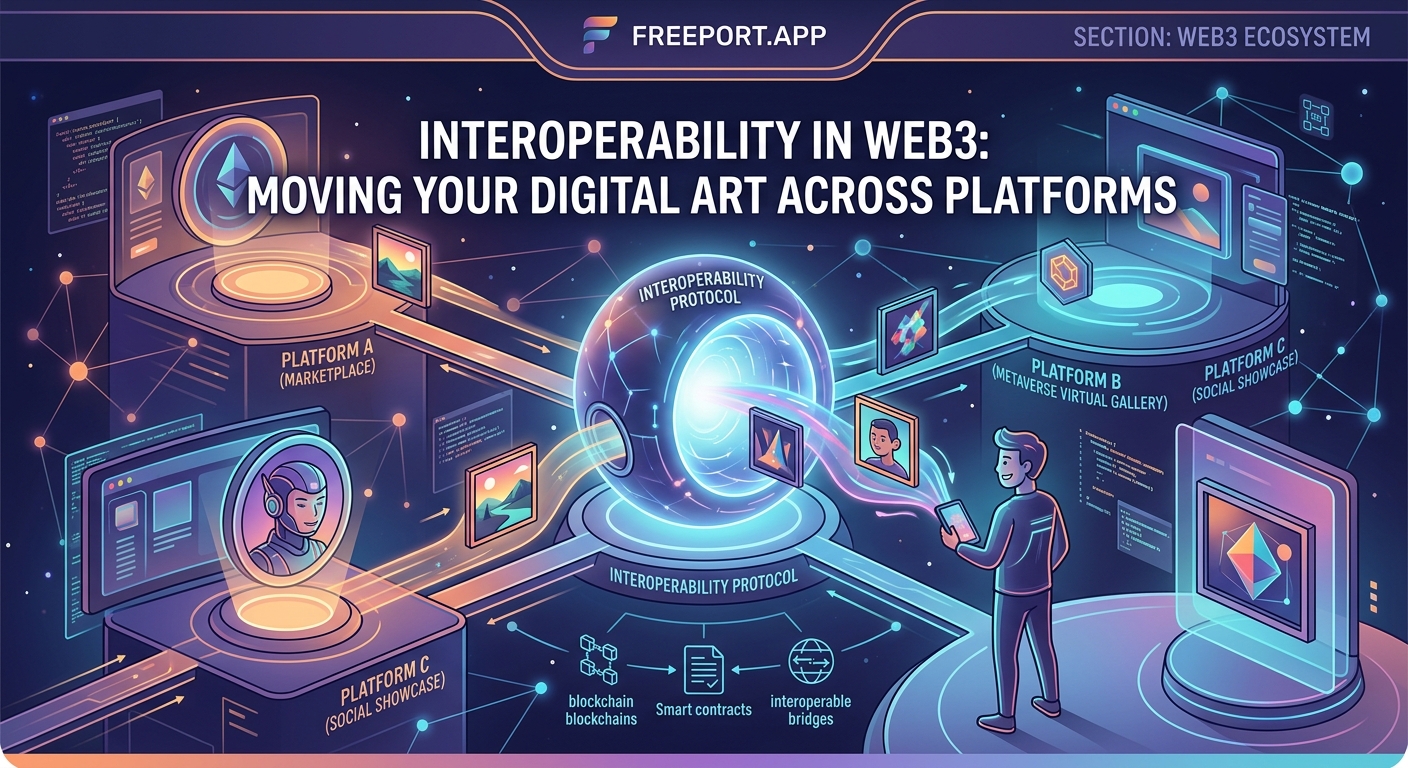 Interoperability in Web3: Moving Your Digital Art Across Platforms - Illustration 1