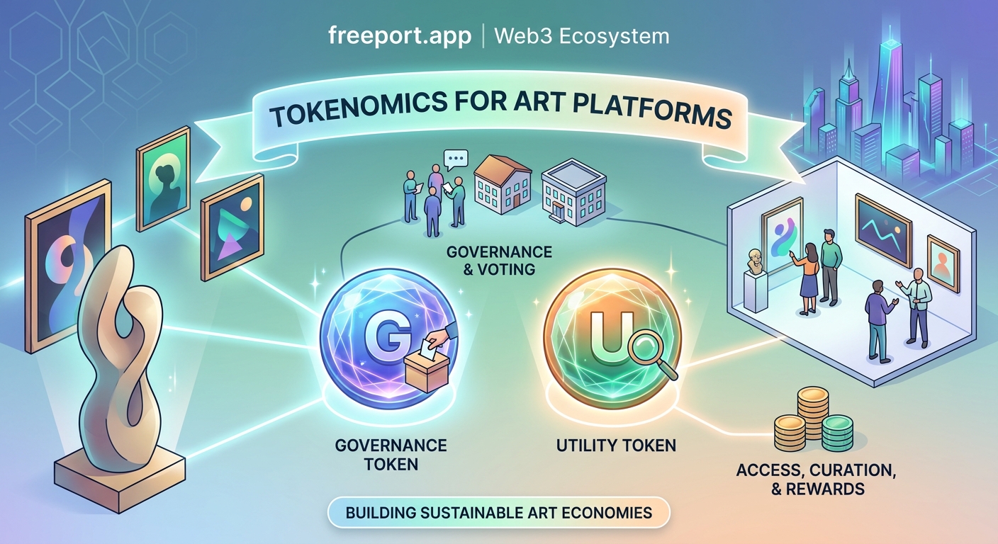 Tokenomics for Art Platforms: Understanding Governance Tokens and Utility - Illustration 1