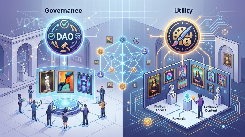Tokenomics for Art Platforms: Understanding Governance Tokens and Utility