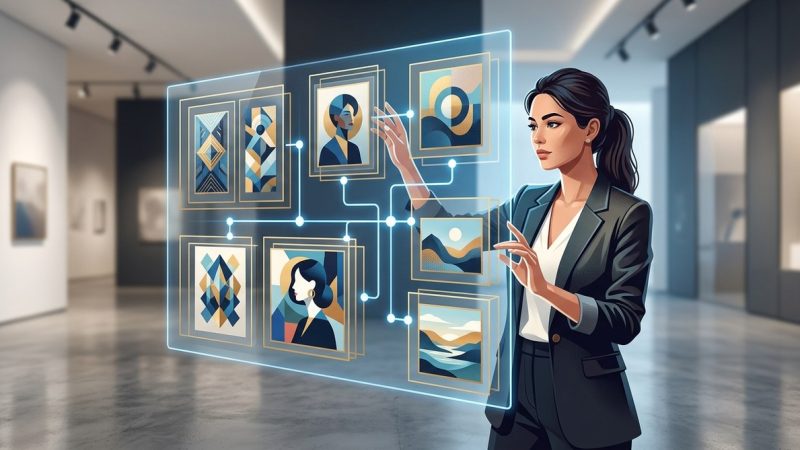 Curating Digital Collections Like Museum Professionals: A Framework for Cohesive Portfolios