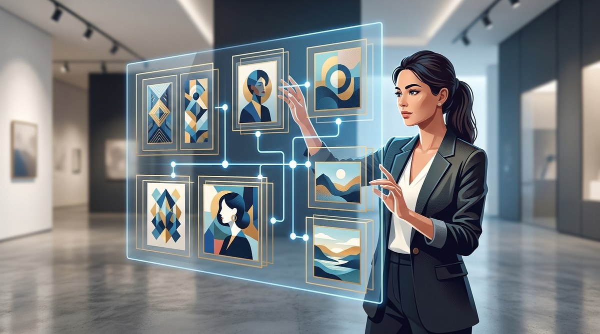 Curating Digital Collections Like Museum Professionals: A Framework for Cohesive Portfolios