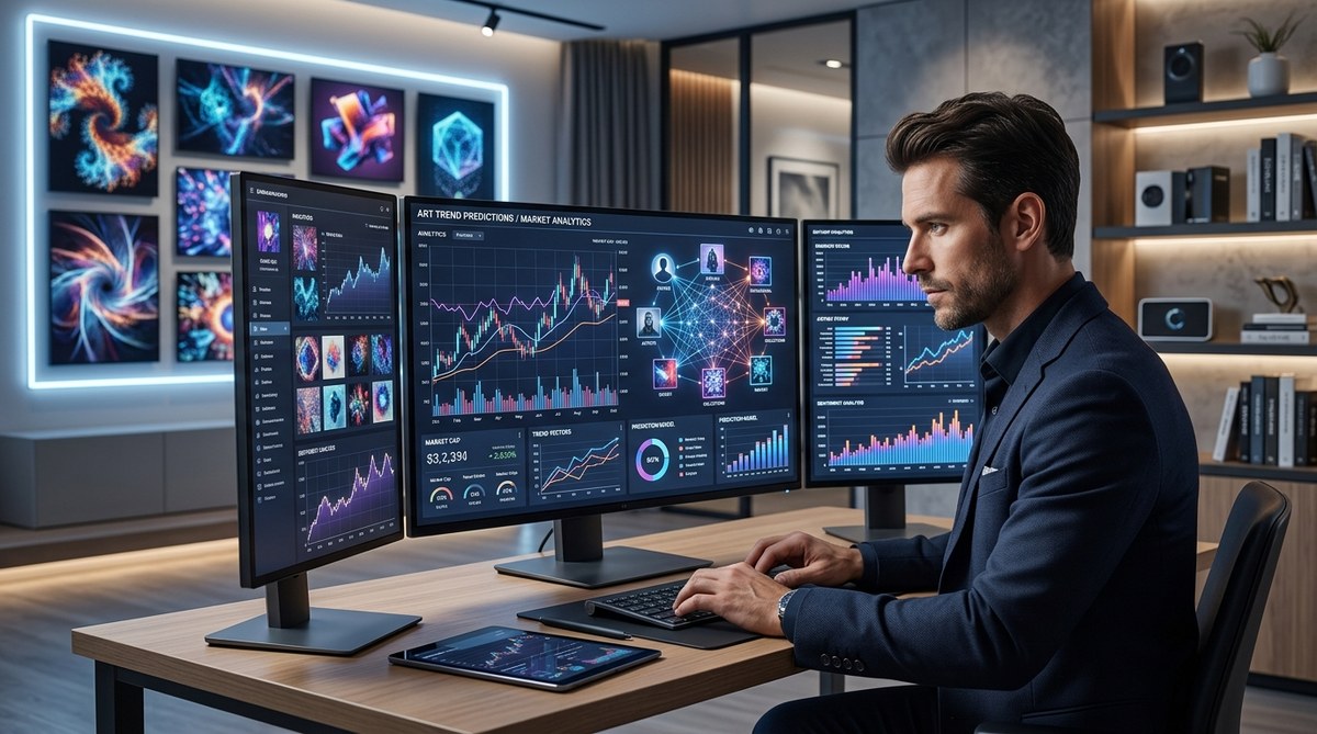 How Smart Collectors Use Data Analytics to Predict Digital Art Trends