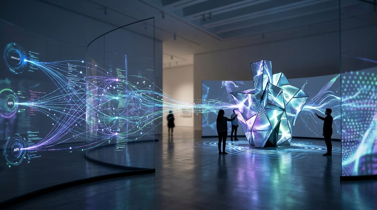 Oracles and APIs: How External Data Feeds Power Interactive Digital Art Installations