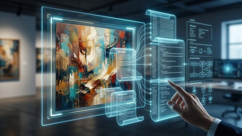 The Hidden Metadata Layer: How Web3 Art Stores More Than Just Images