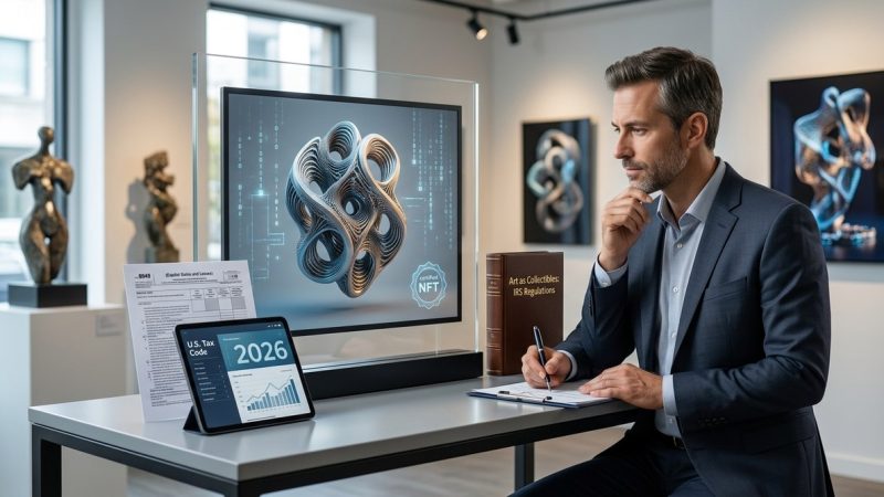 Are Blockchain Art NFTs Taxable as Collectibles? What U.S. Investors Need to Know in 2026