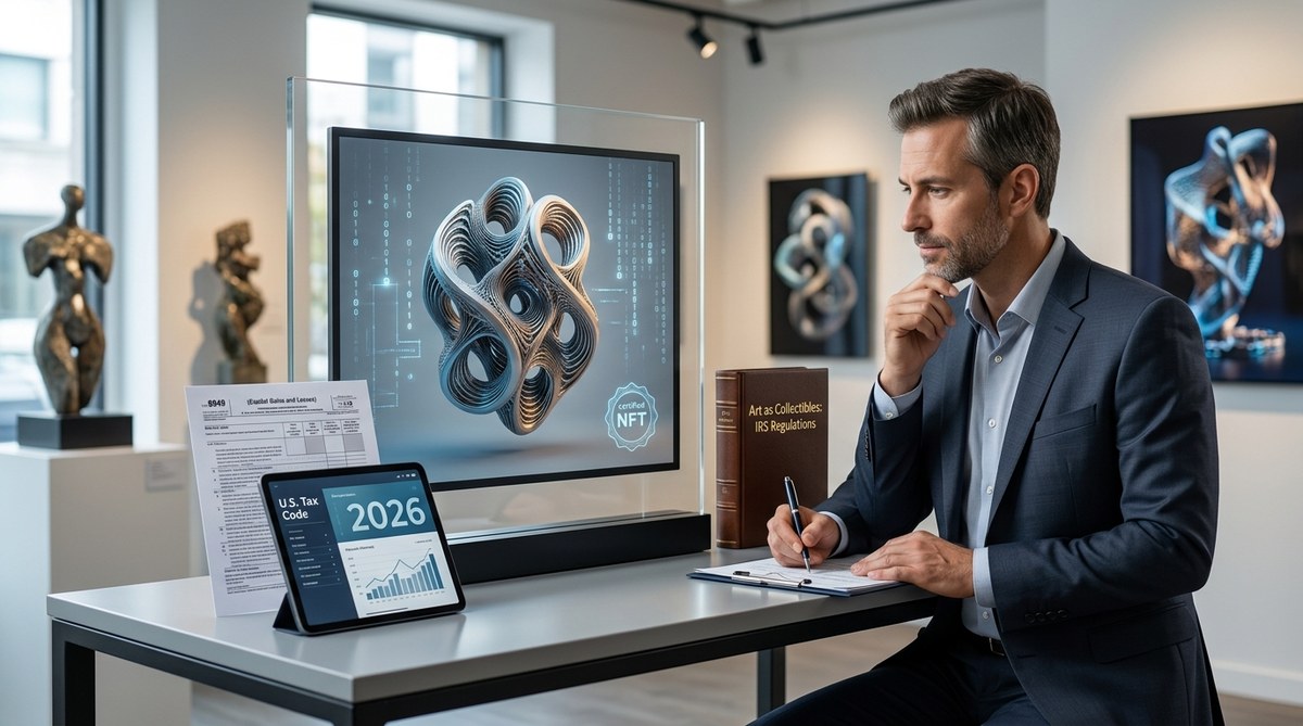 Are Blockchain Art NFTs Taxable as Collectibles? What U.S. Investors Need to Know in 2026