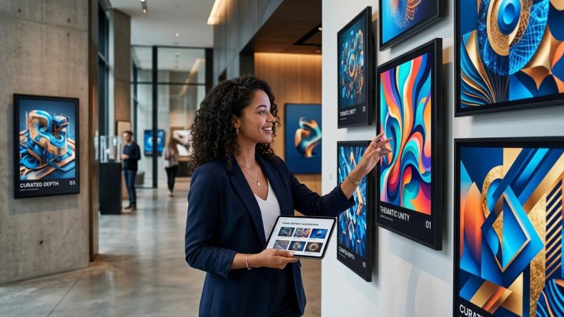 How to Build a Thematic Digital Art Collection That Stands Out