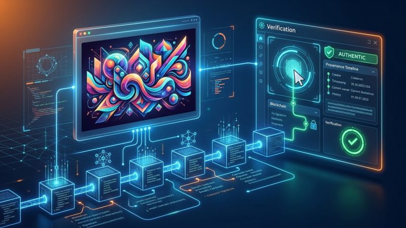 How to Verify a Digital Artwork’s Authenticity Using On-Chain Provenance Tools